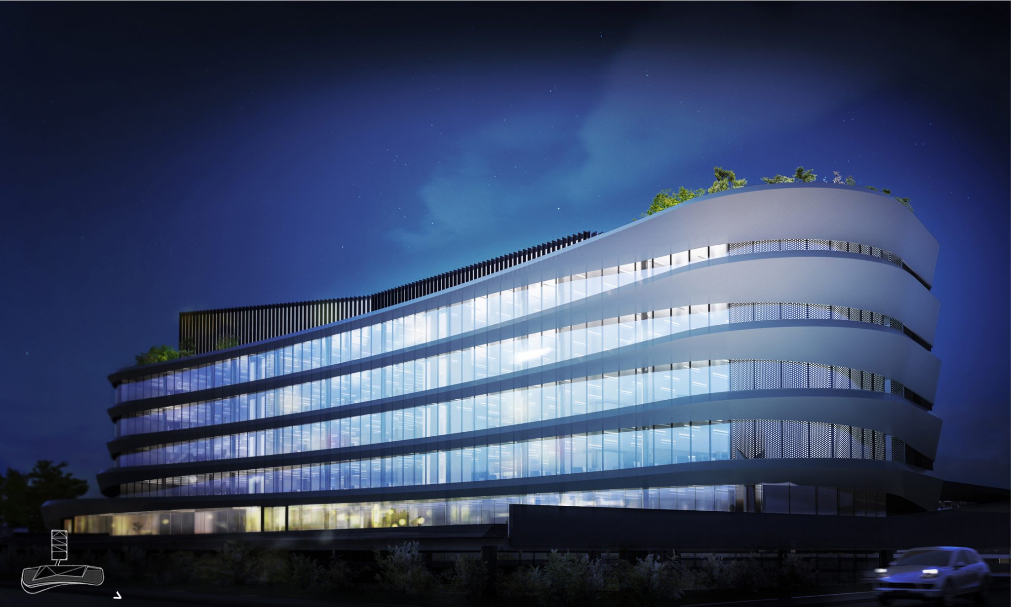 Design e sostenibilita’ nell’Arcadia Center di Milano: Leed Silver per il nuovo HQ Volkswagen