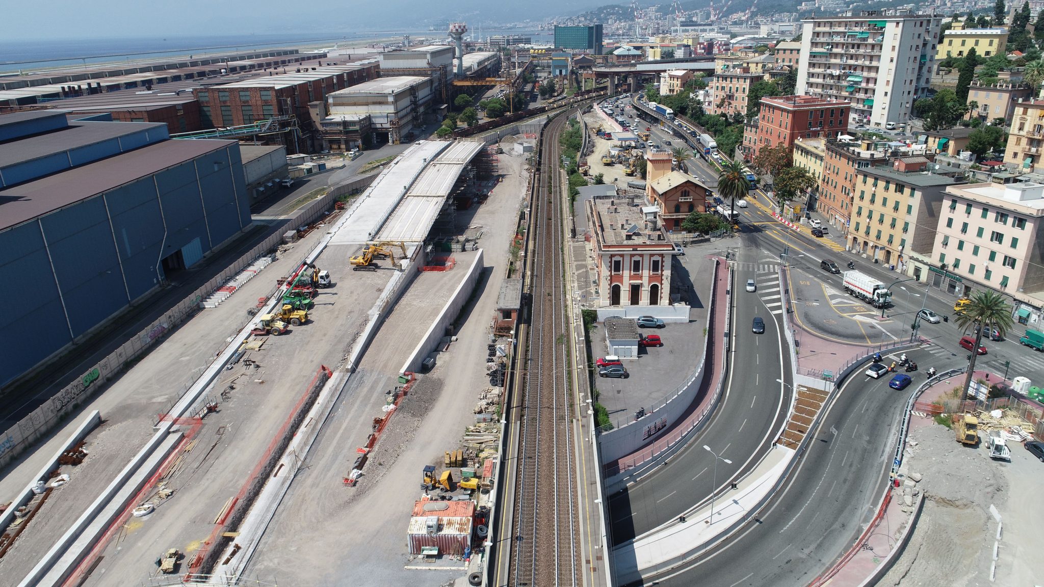 The Motorway connection Airport-G.Rossa street has been opened in Genoa