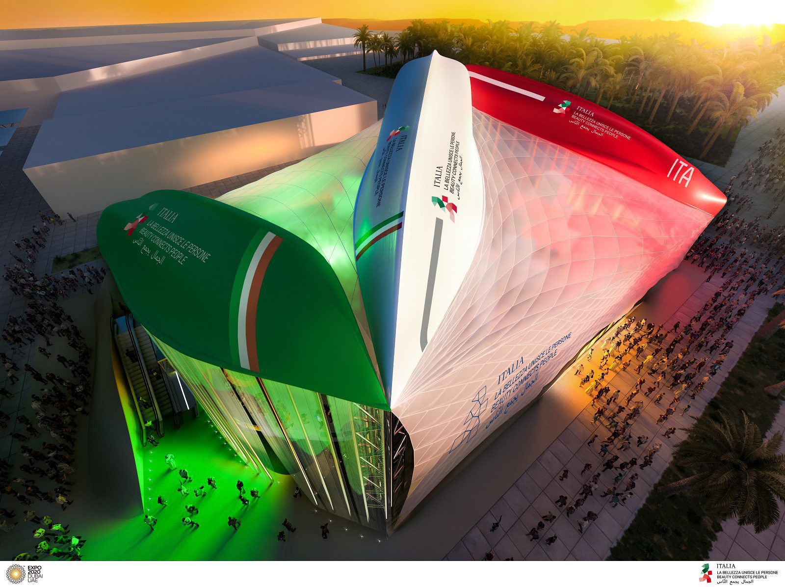“LA BELLEZZA CHE UNISCE LE PERSONE” Il Padiglione dell’Italia a Expo 2020 Dubai