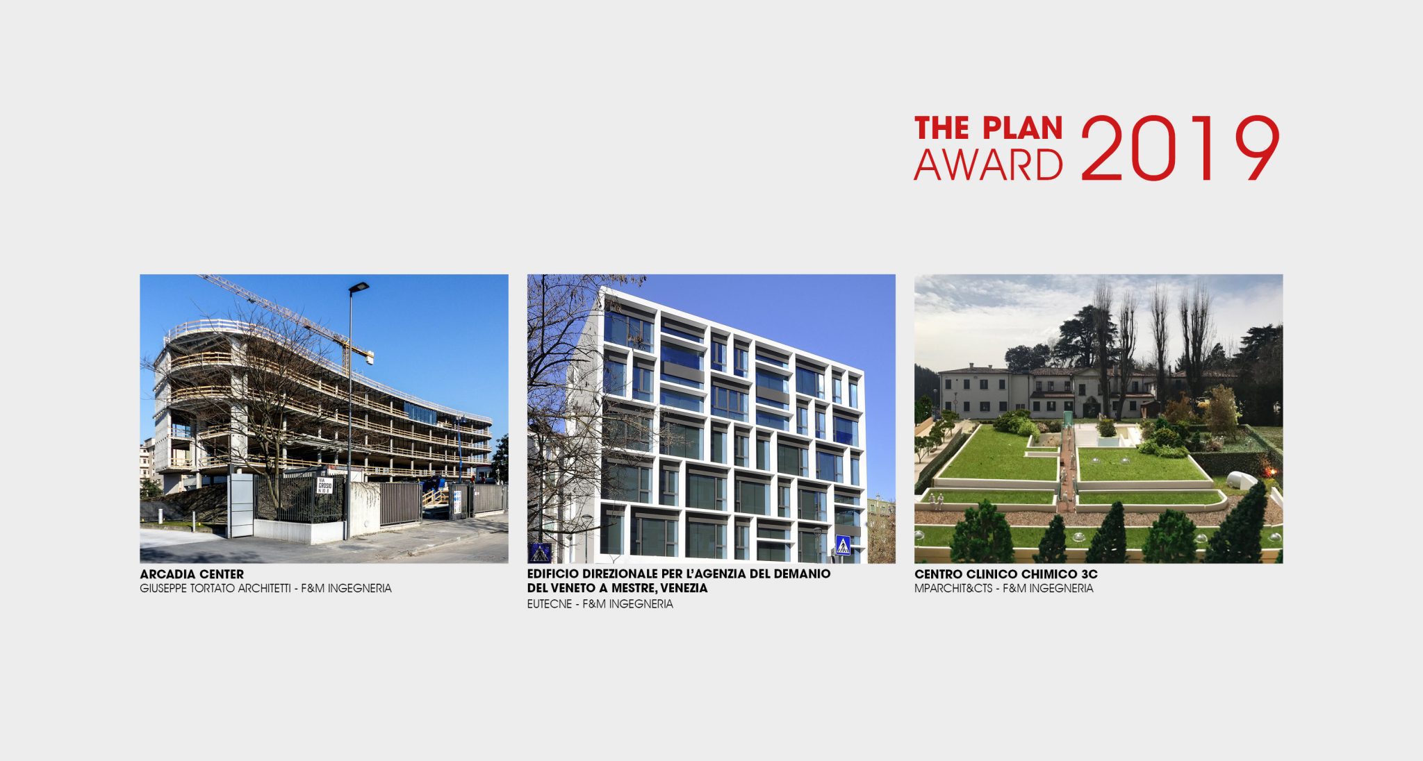 F&M Ingegneria per The Plan Award 2019: ecco i progetti