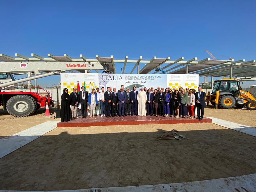 #Expo2020 We are coming! Posa della prima pietra del Padiglione italiano all’Expo 2020 Dubai