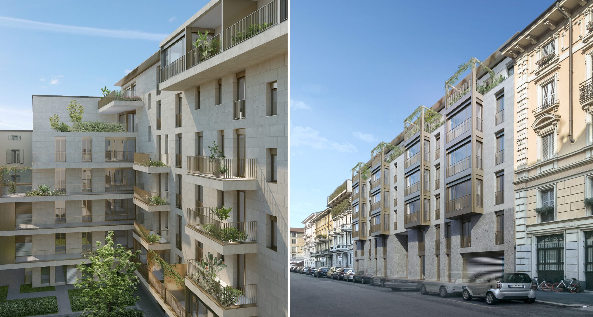 Rigenerazione di un complesso residenziale in via Kramer a Milano
