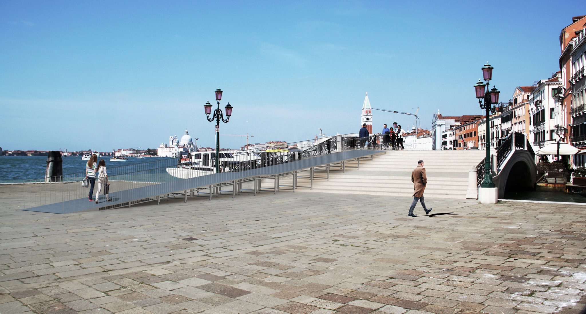 Approvate le 5 rampe per rendere Venezia più accessibile