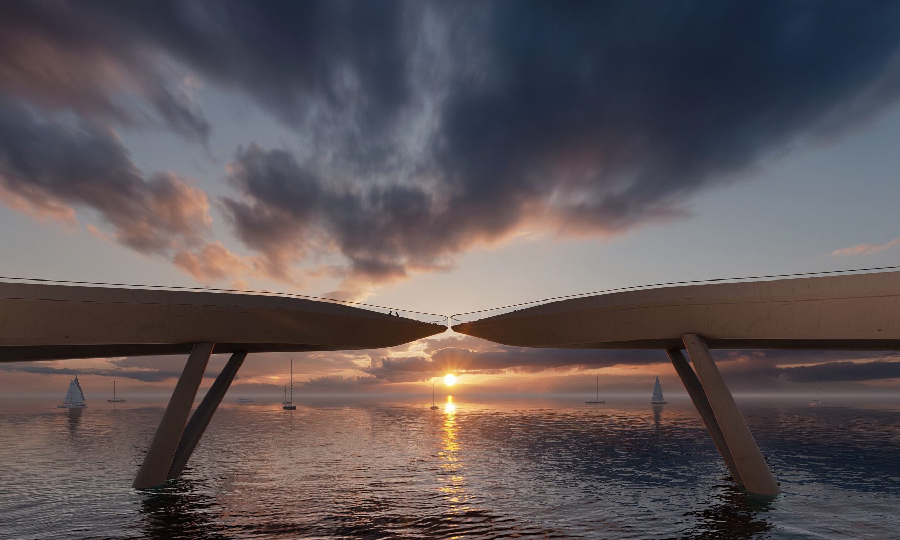 Kiss Bridge: F&M Ingegneria con Marco Casamonti/Archea Associati
