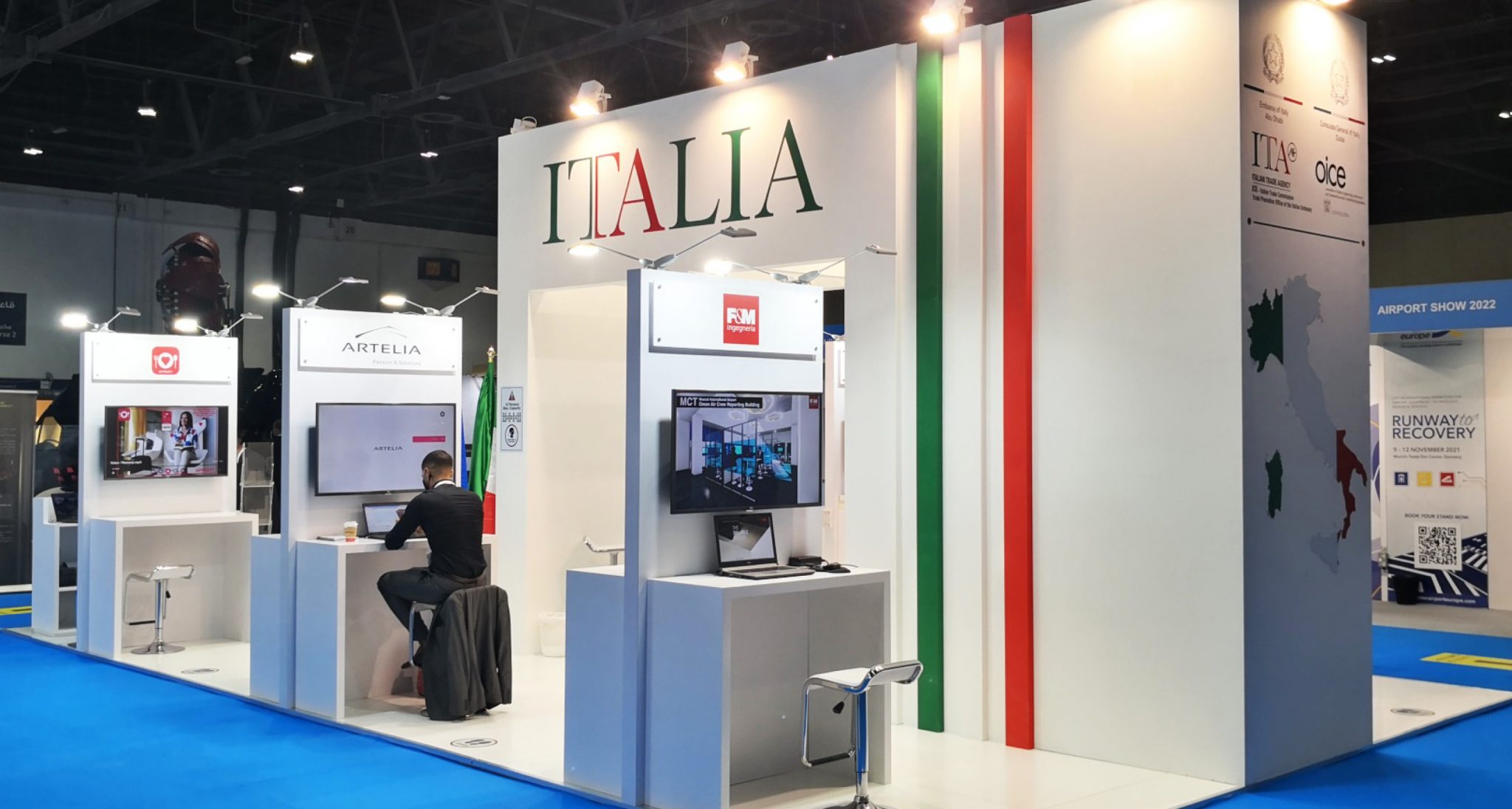 F&M Ingegneria @ Dubai Airport Show 2021: the biggest airport exhibition in the world!