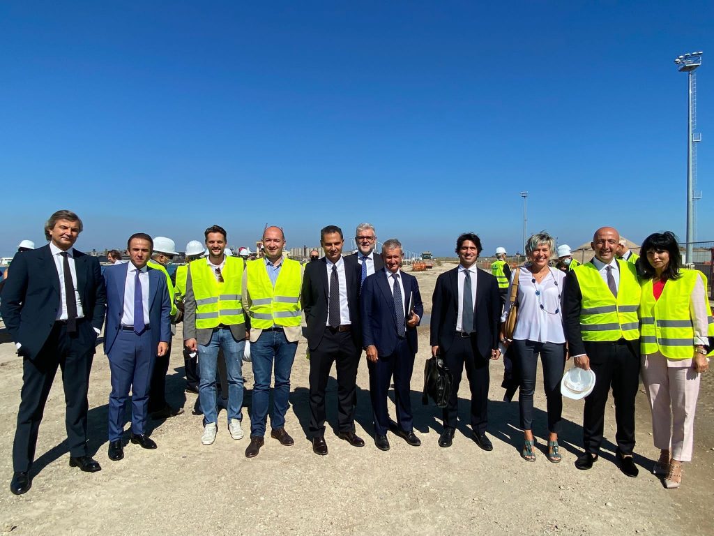 Port of Ravenna - Ceremony for the start of works for the new Port Hub ...