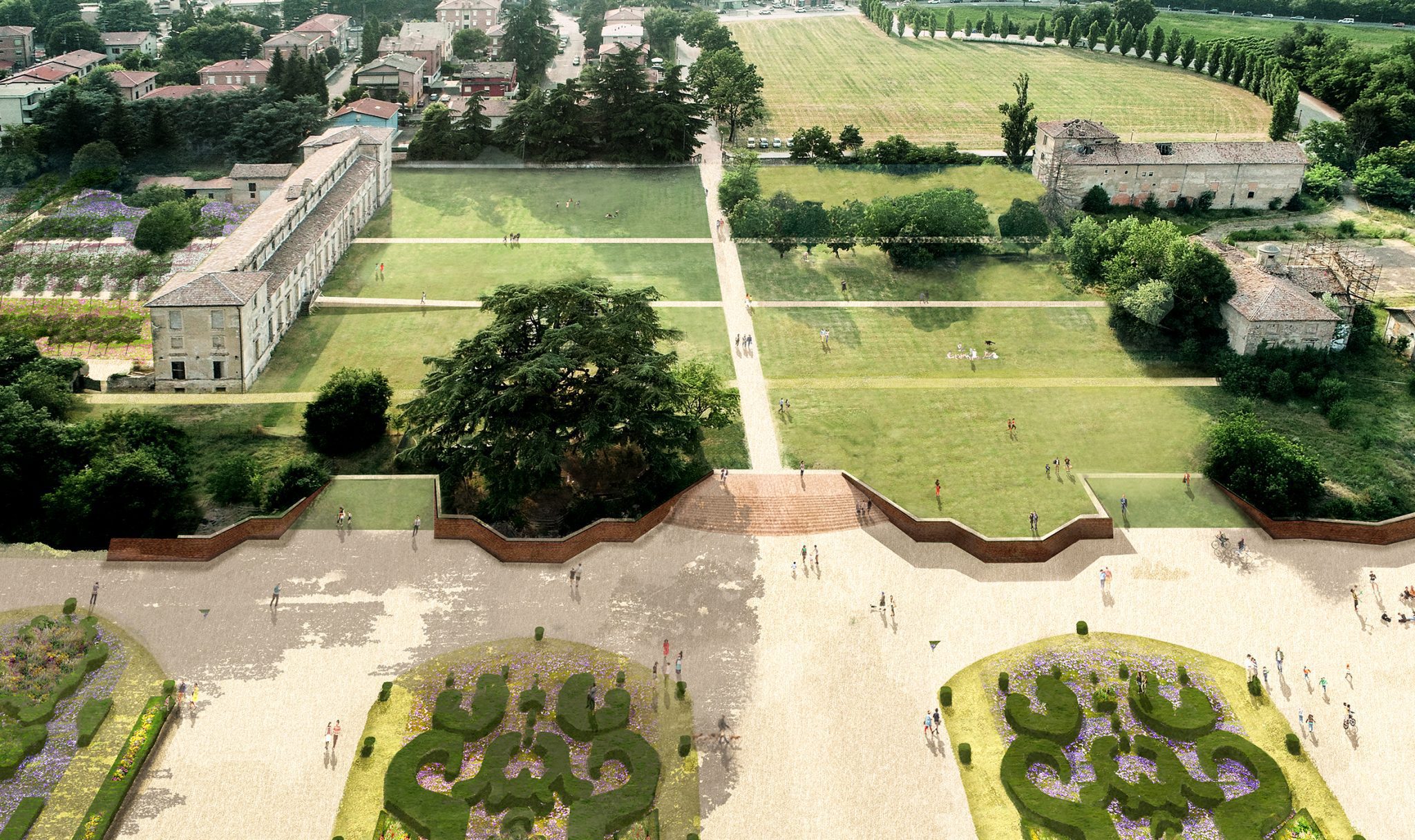 Al via il cantiere di riqualificazione del Parco e del Giardino Segreto della Reggia di Rivalta