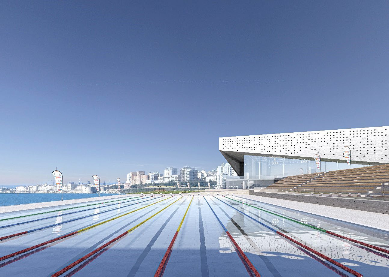 New Swimming Stadium for Taranto 2026