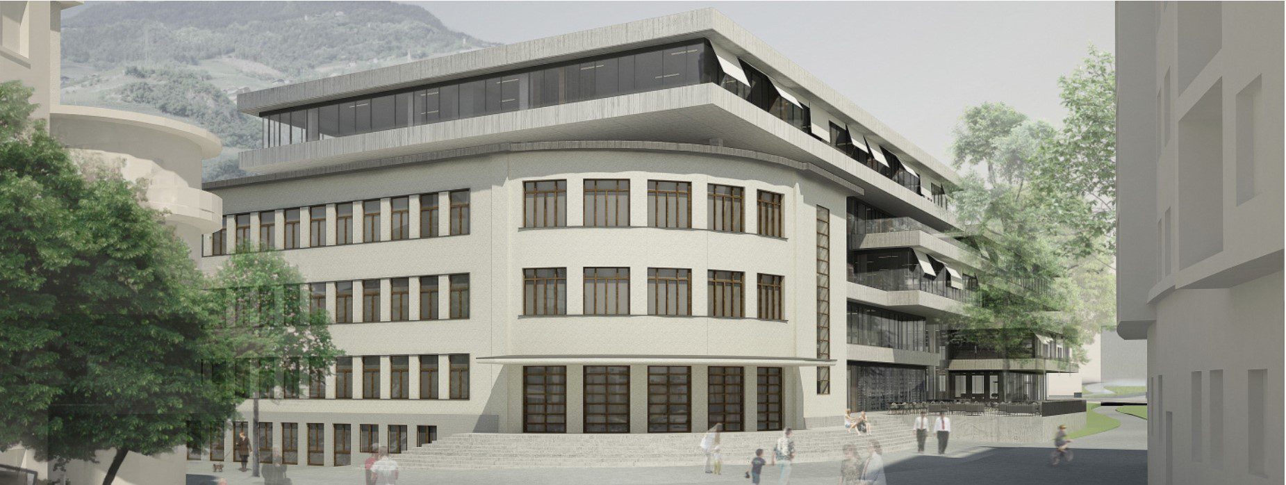 Official awarding of the New Library Complex in Bolzano 