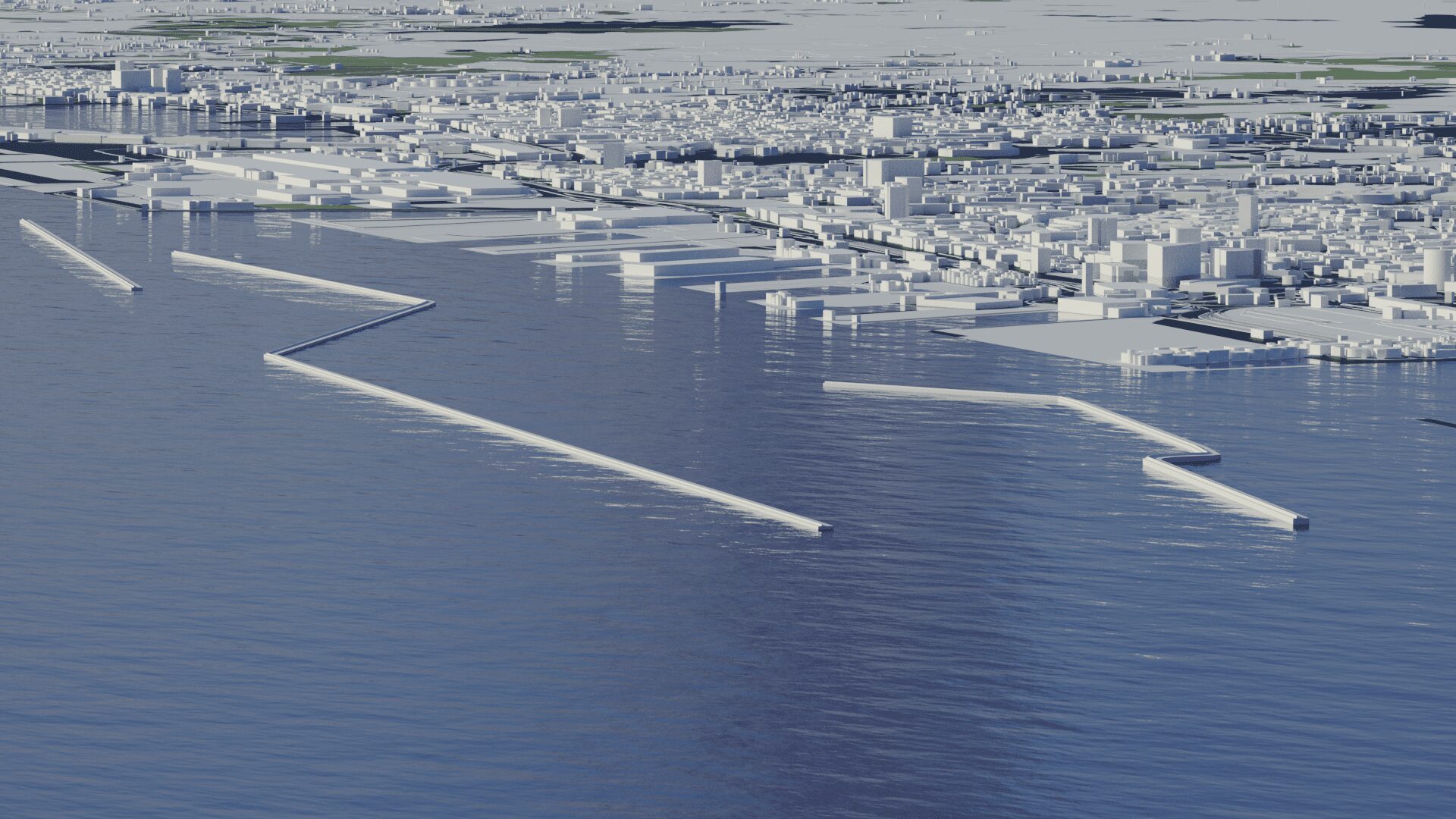 Genoa Breakwater – Offshore construction site