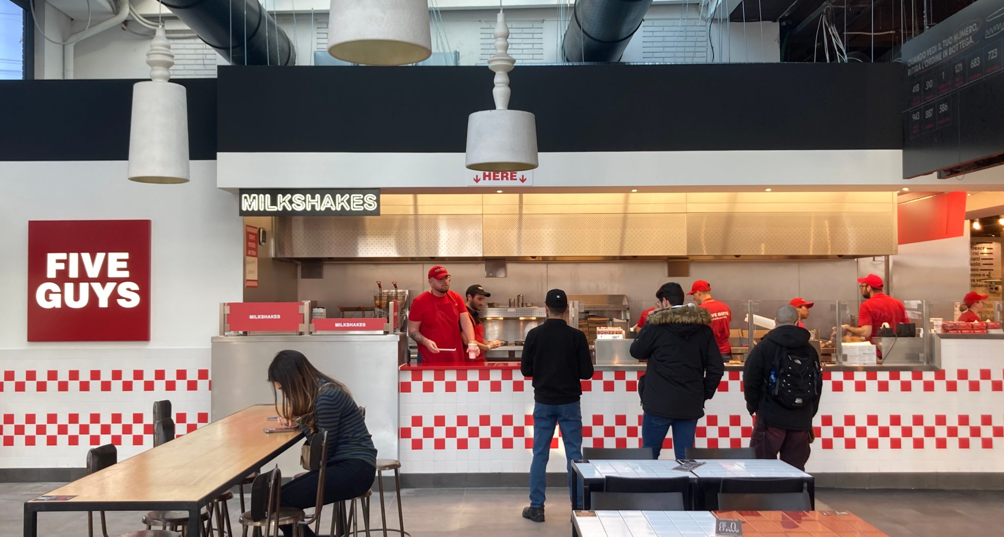 Opened the Five Guys in Campo Bisenzio!