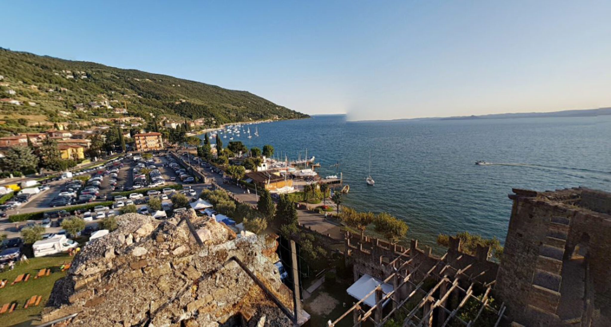 First Stone Laying Ceremony at the Lido Bagni di Torri del Benaco