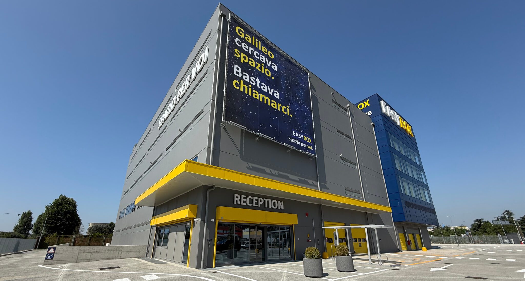 The new Easybox storage facility in Corso Settembrini, Turin, is now complete!