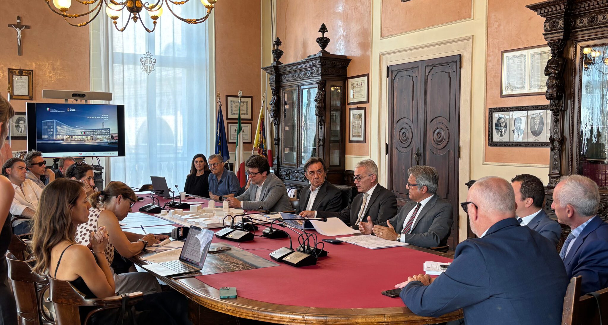 Padua, New Police Headquarters in Via Anelli.