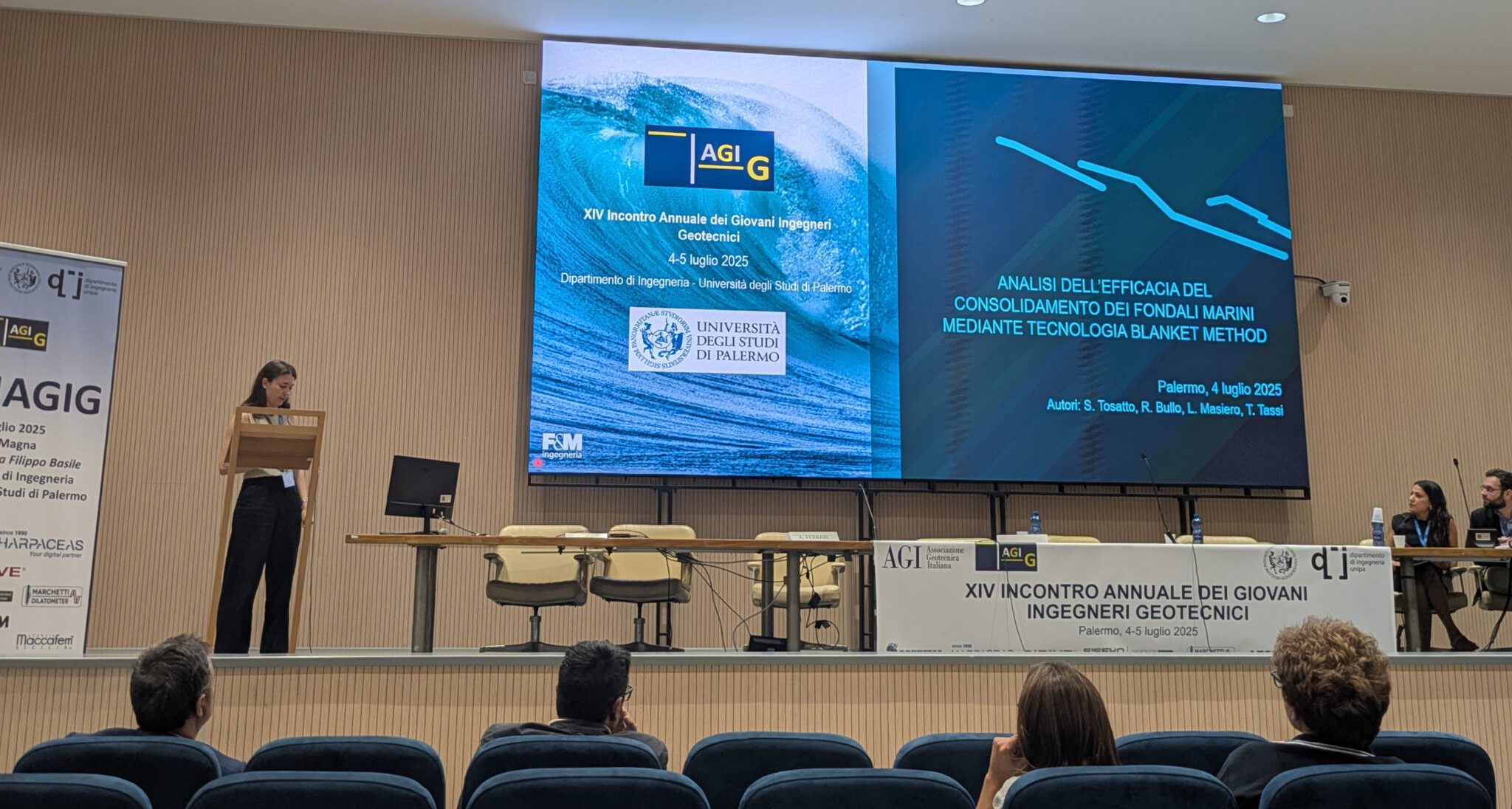 Palermo, 4 July – 14th Annual Meeting of Young Geotechnical Engineers (IAGIG).