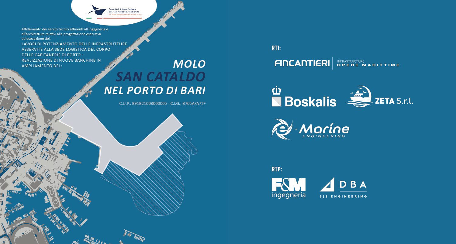 Il Porto di Bari cambia volto: al via il nuovo Molo San Cataldo.