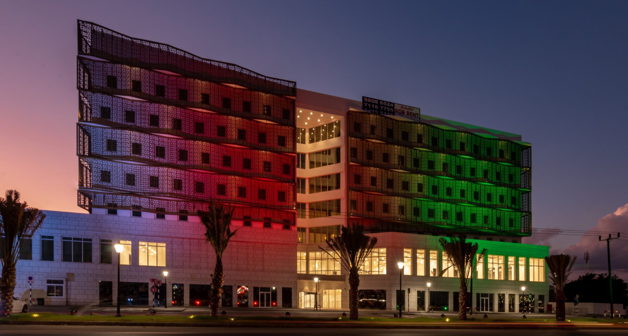 New Oasis Building: retail and office space
