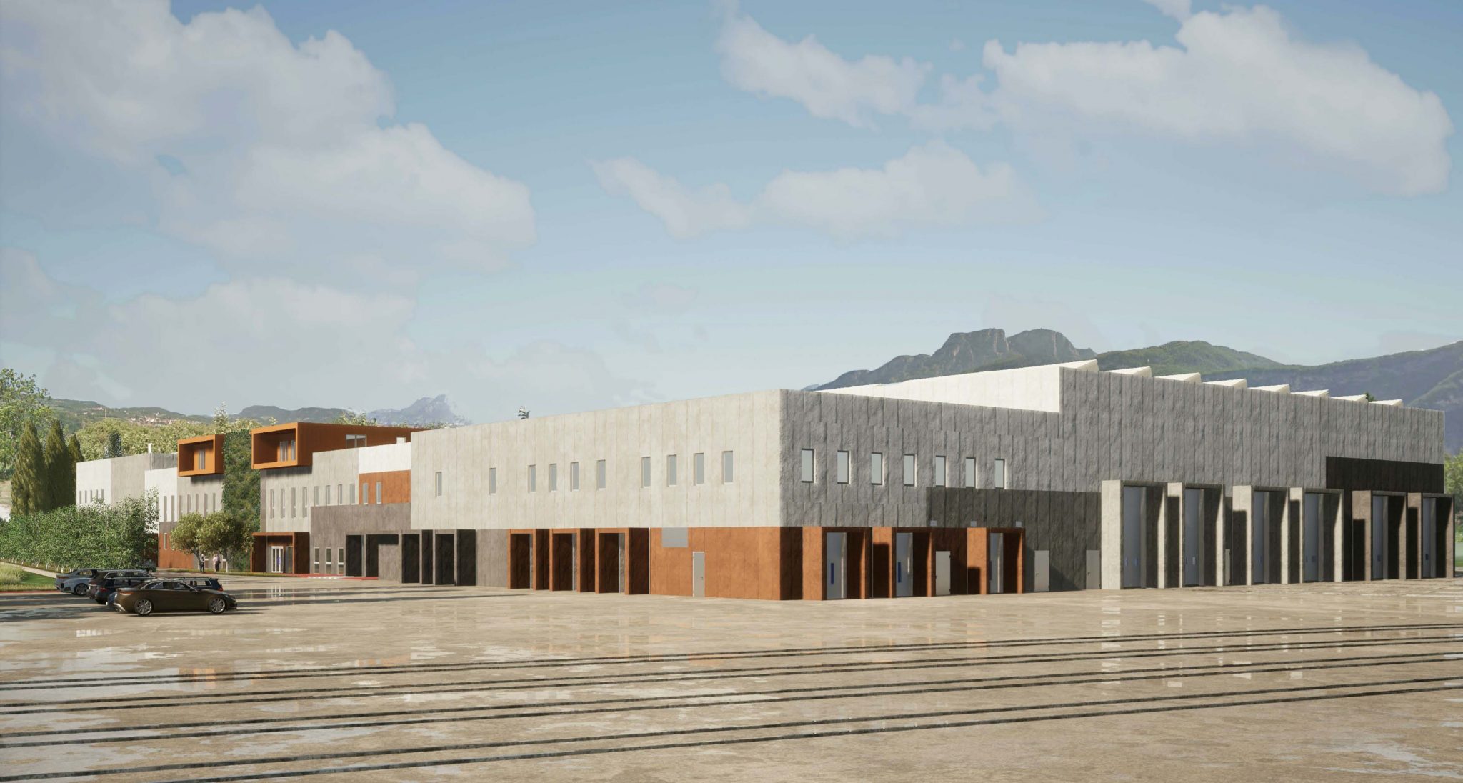 Nuova officina per la manutenzione del materiale rotabile