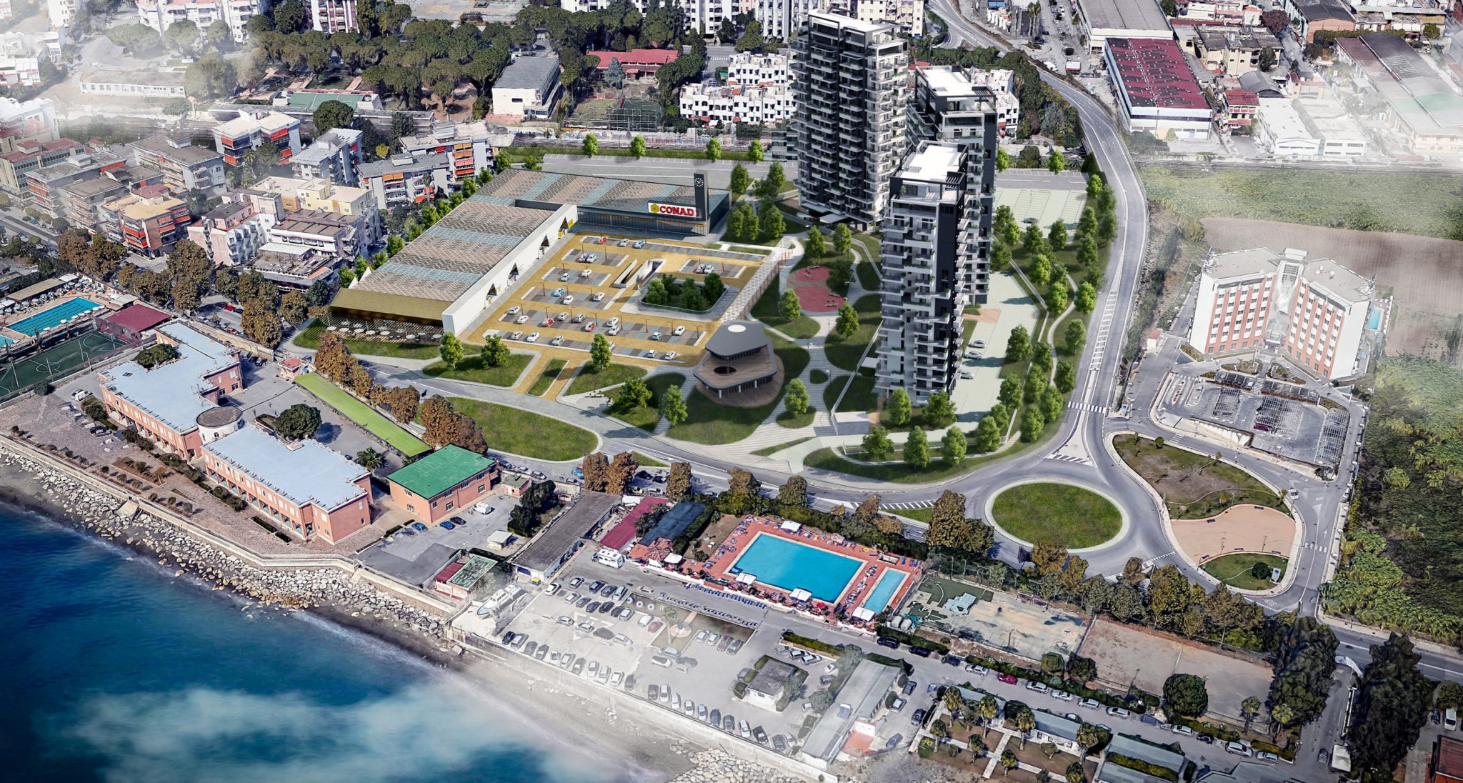 Redevelopment of the former area “Marzotto” for “Porta del Mare”