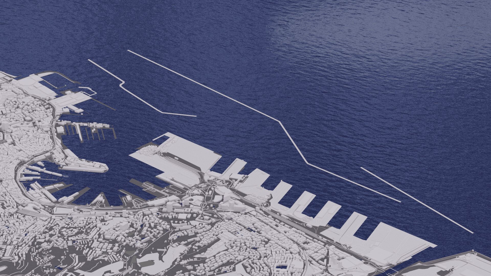 New Genoa Breakwater