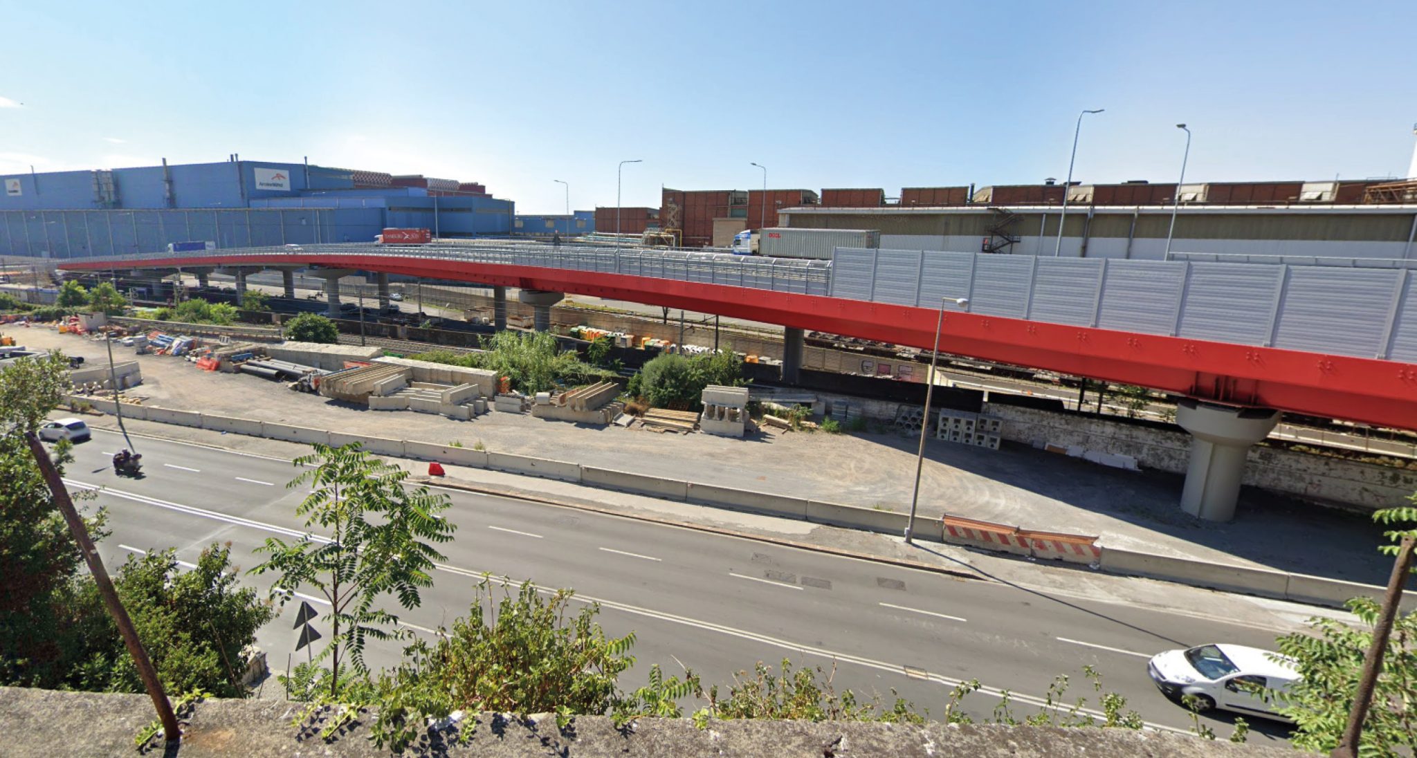 Intervento I10: viadotto di collegamento al casello autostradale “Genova-Aeroporto”