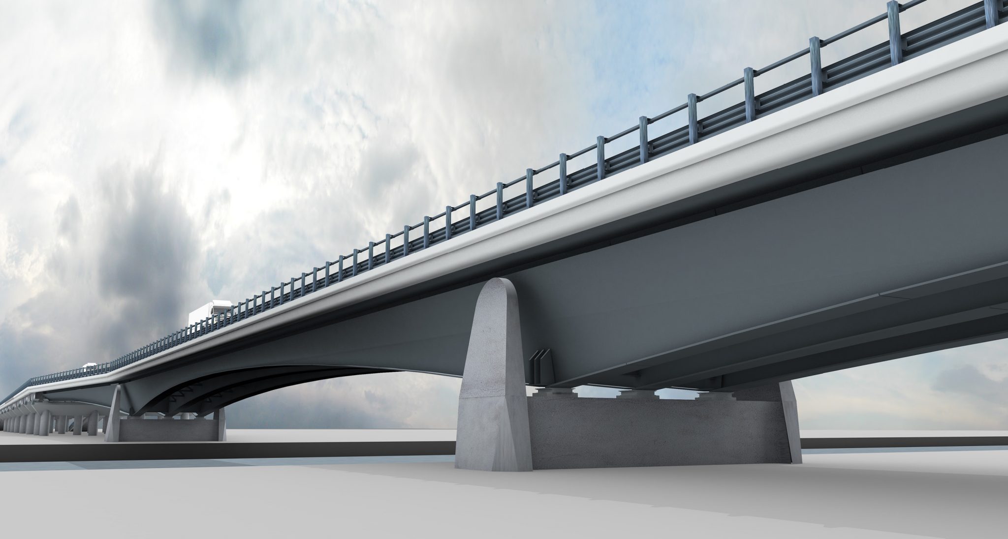 Extension of the current port road