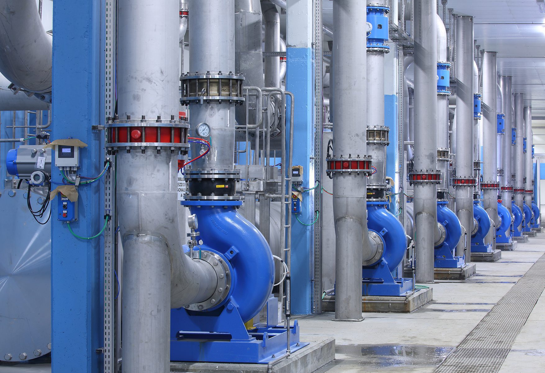 Adjustment and expansion of Servola Sewage Plant