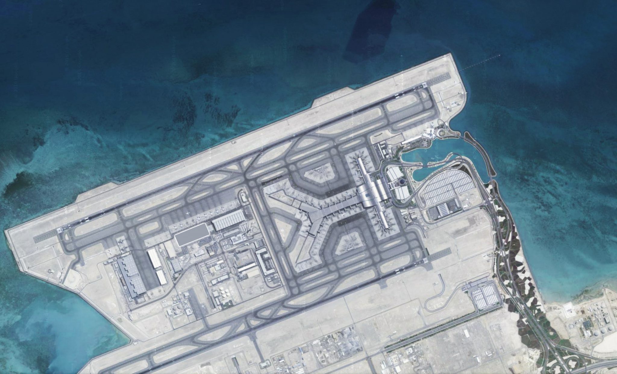 HIA Midfield Cargo Terminal CT02 presso l’aeroporto internazionale di Hamad a Doha