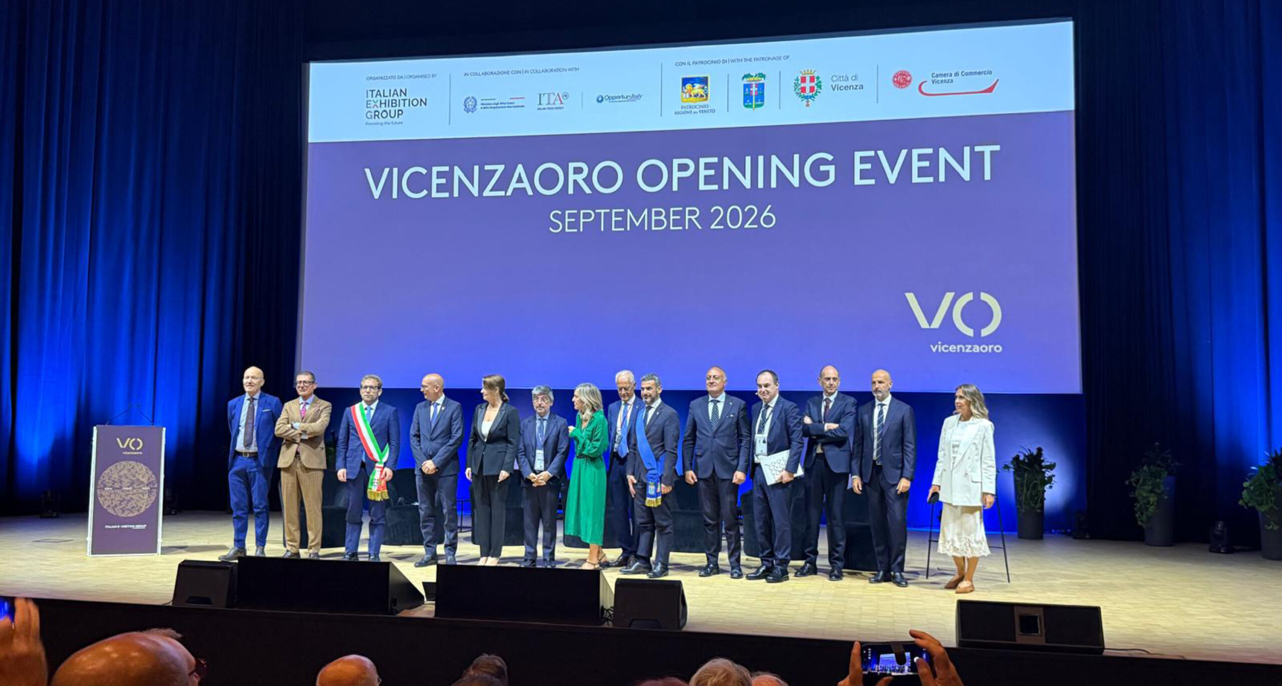 Vicenzaoro 2026 inaugura il nuovo Padiglione 2 di Italian Exhibition Group.